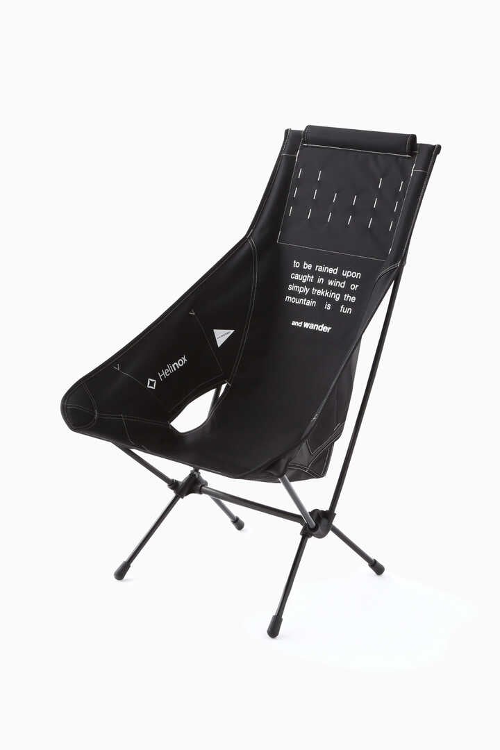 Helinox × and wander folding chair two