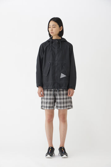 tough nylon hoodie