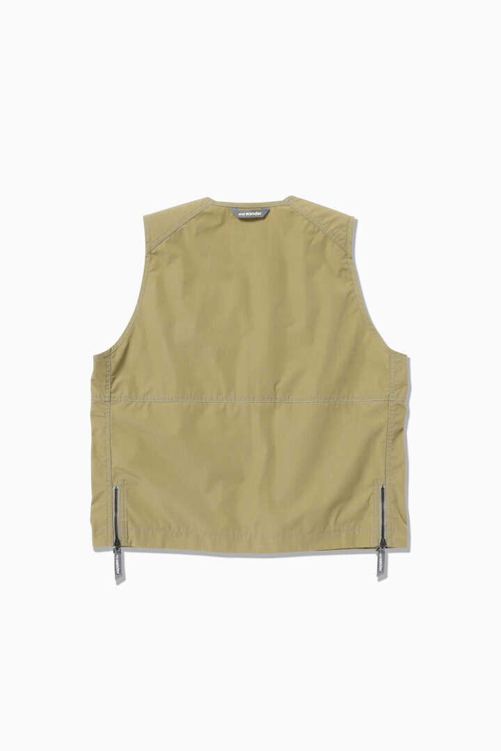 tough nylon vest | outerwear | and wander ONLINE STORE