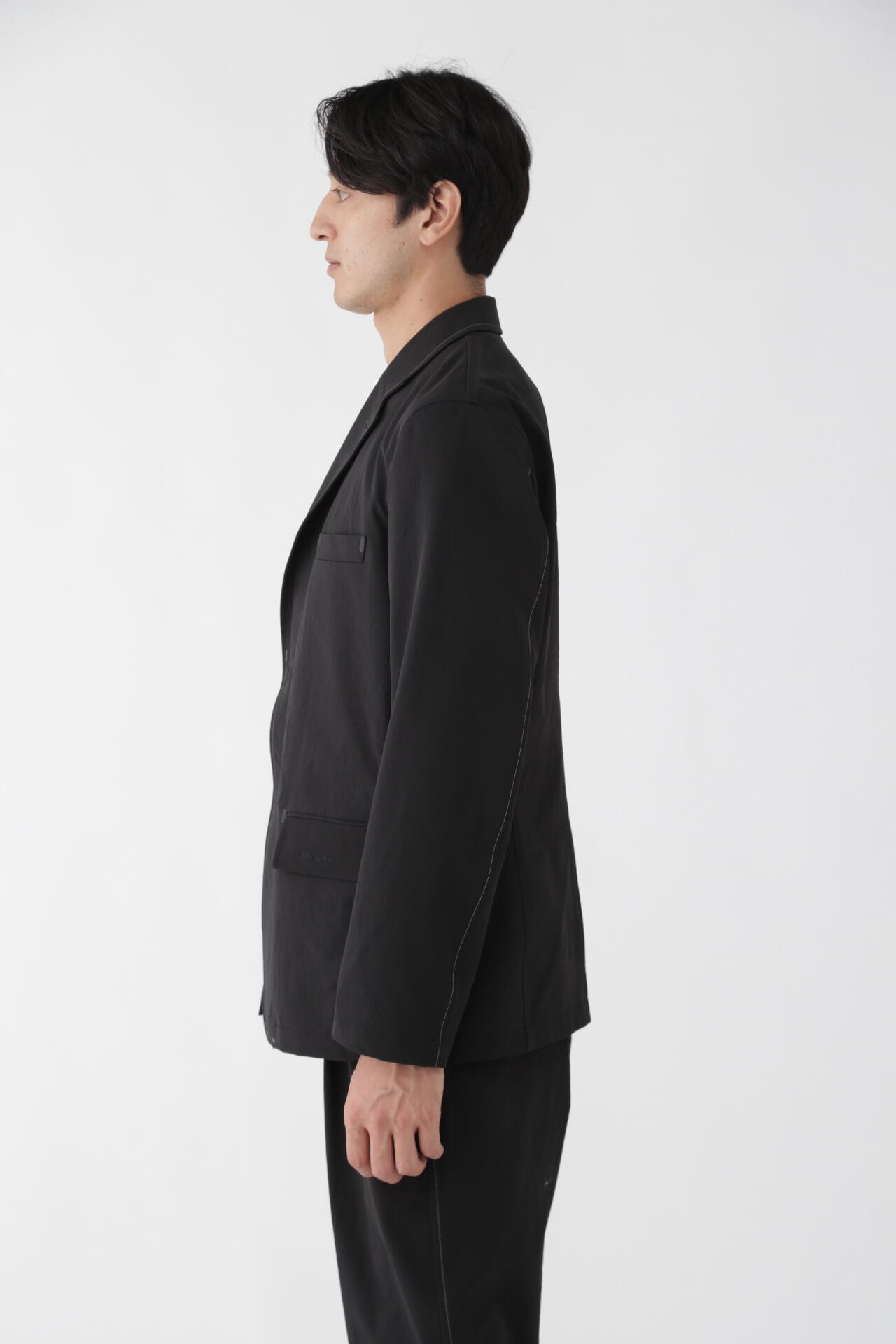 plain tailored stretch jacket (M)