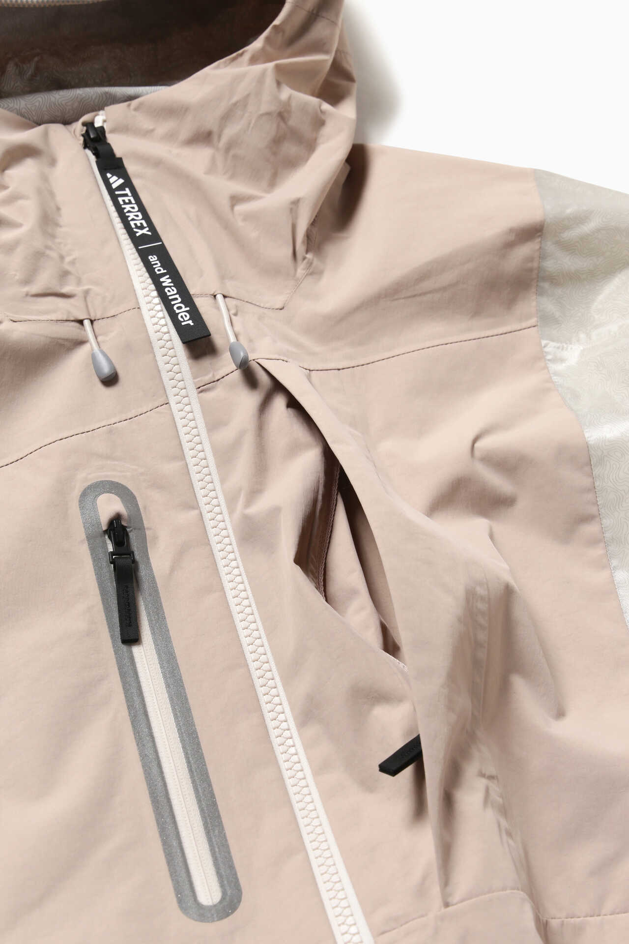 adidas TERREX × and wander Xploric RAIN. RDY jacket(W)