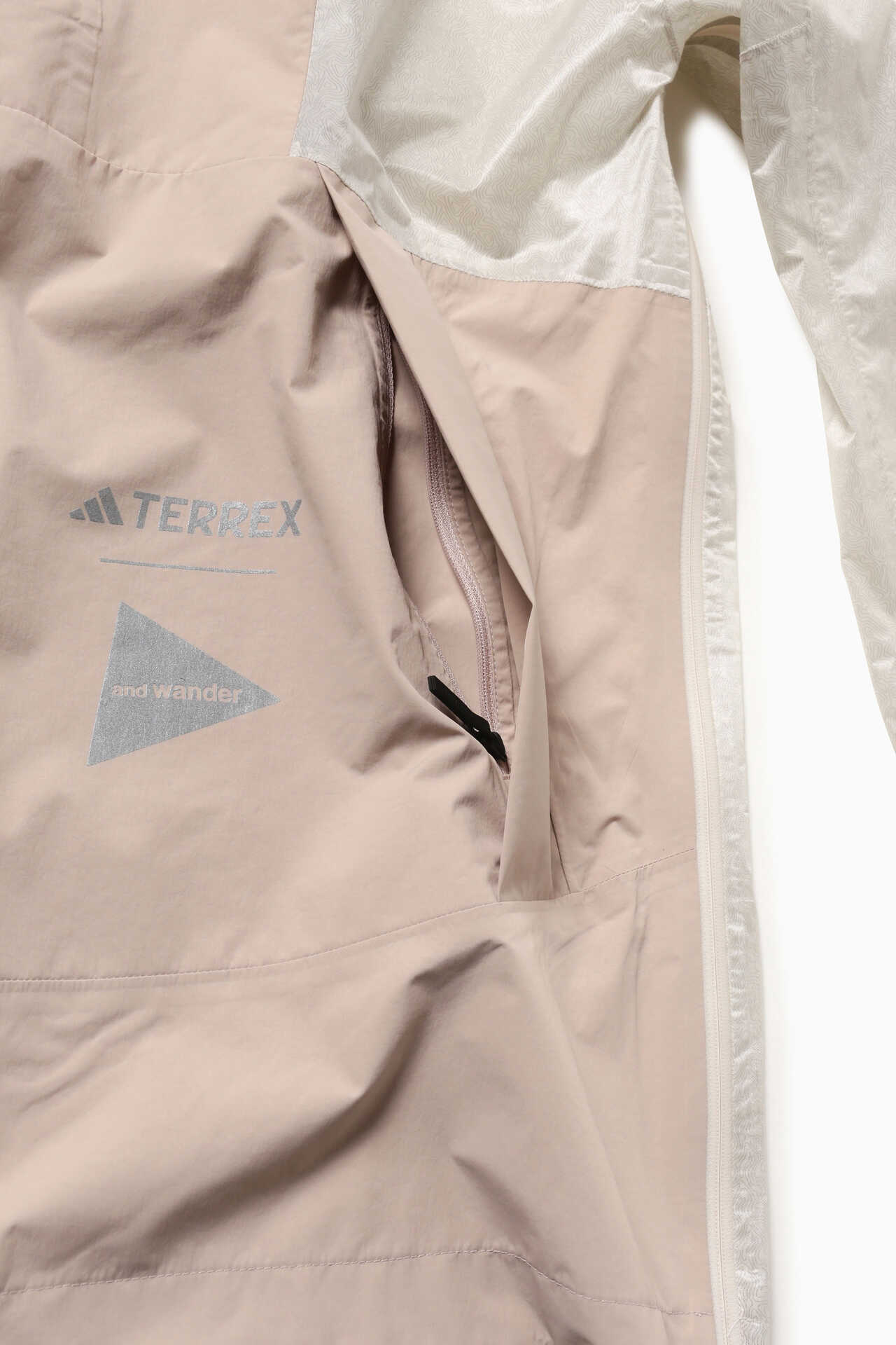 adidas TERREX × and wander Xploric RAIN. RDY jacket(W)