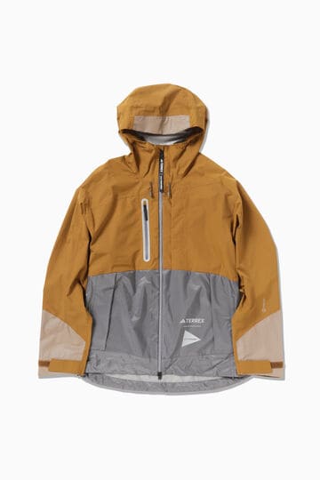 adidas TERREX × and wander Xploric RAIN. RDY jacket(M)