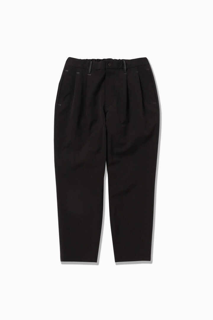 plain tapered stretch pants