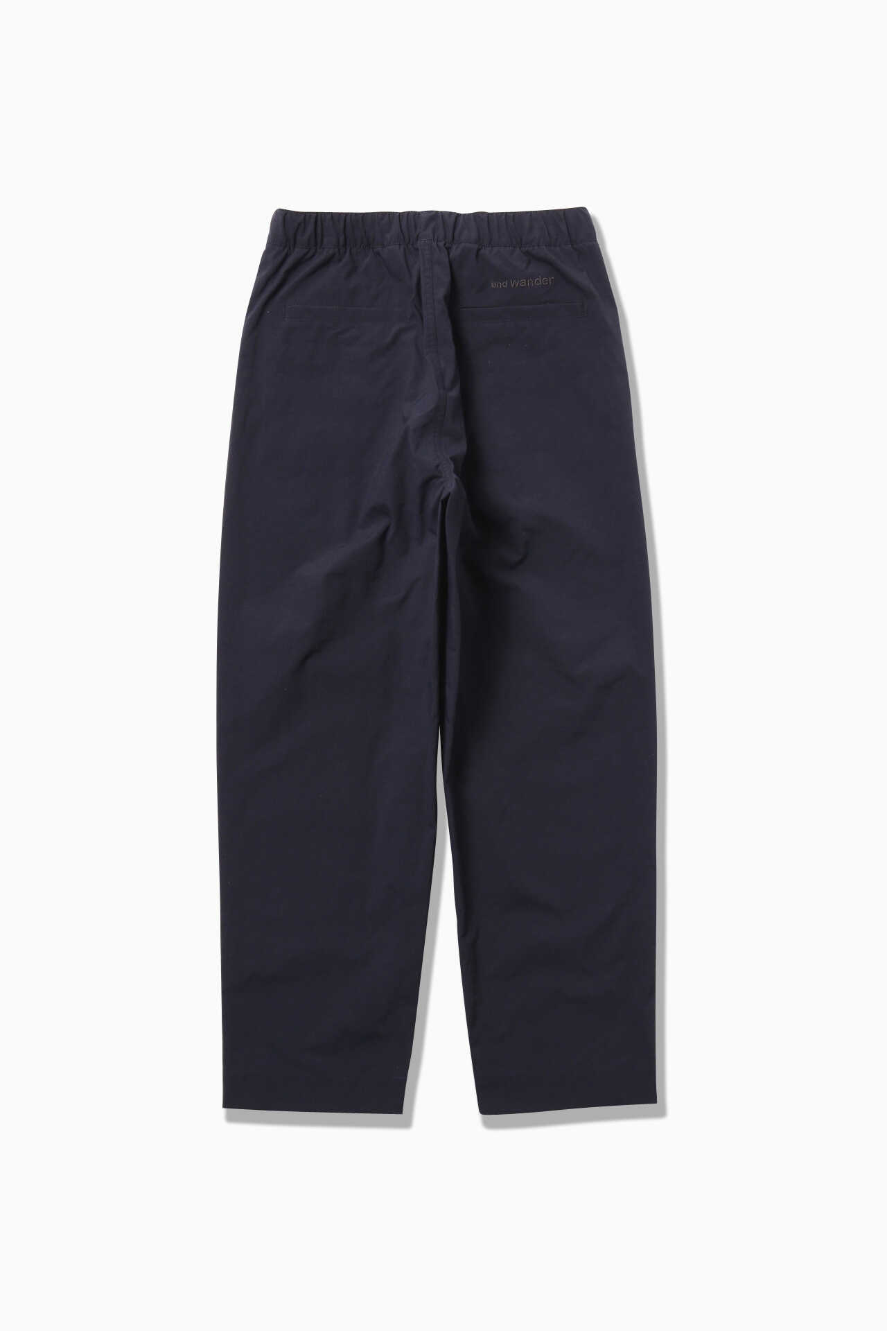 nylon chino tuck tapered pants | bottoms | and wander ONLINE STORE