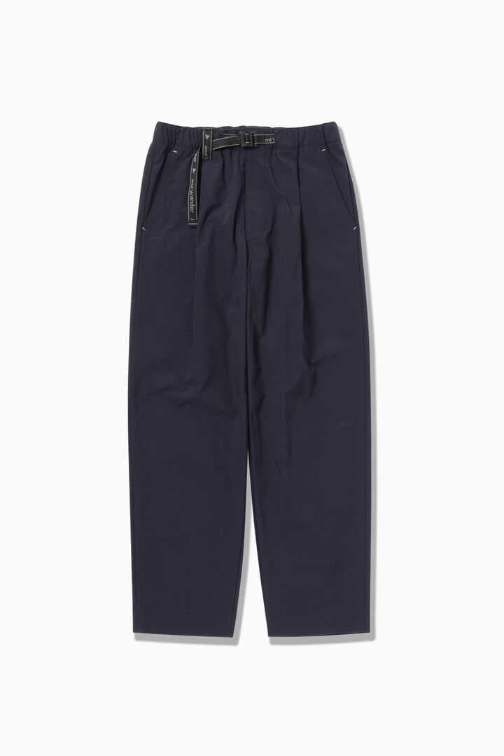 nylon chino tuck tapered pants