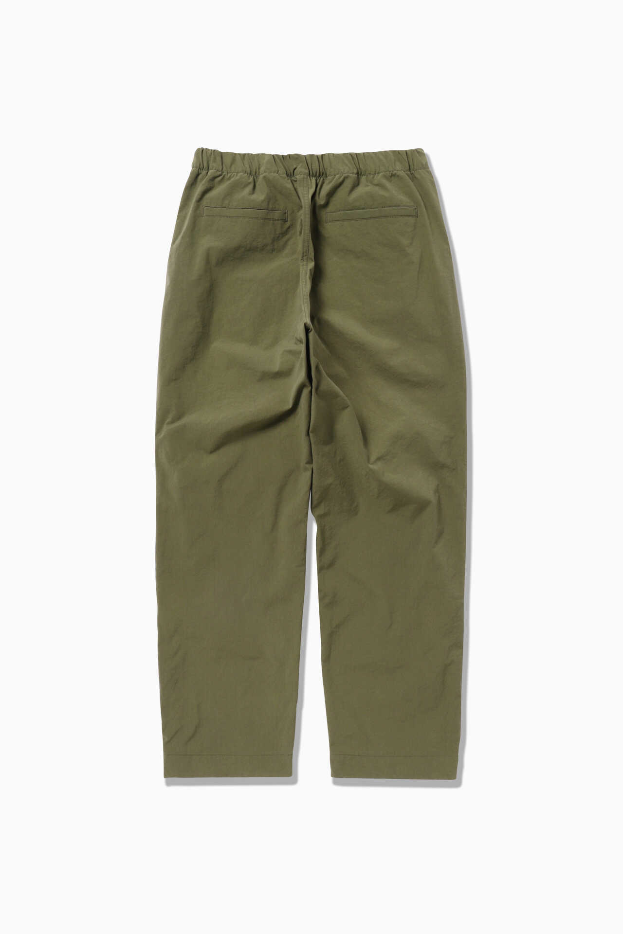 nylon chino tuck tapered pants