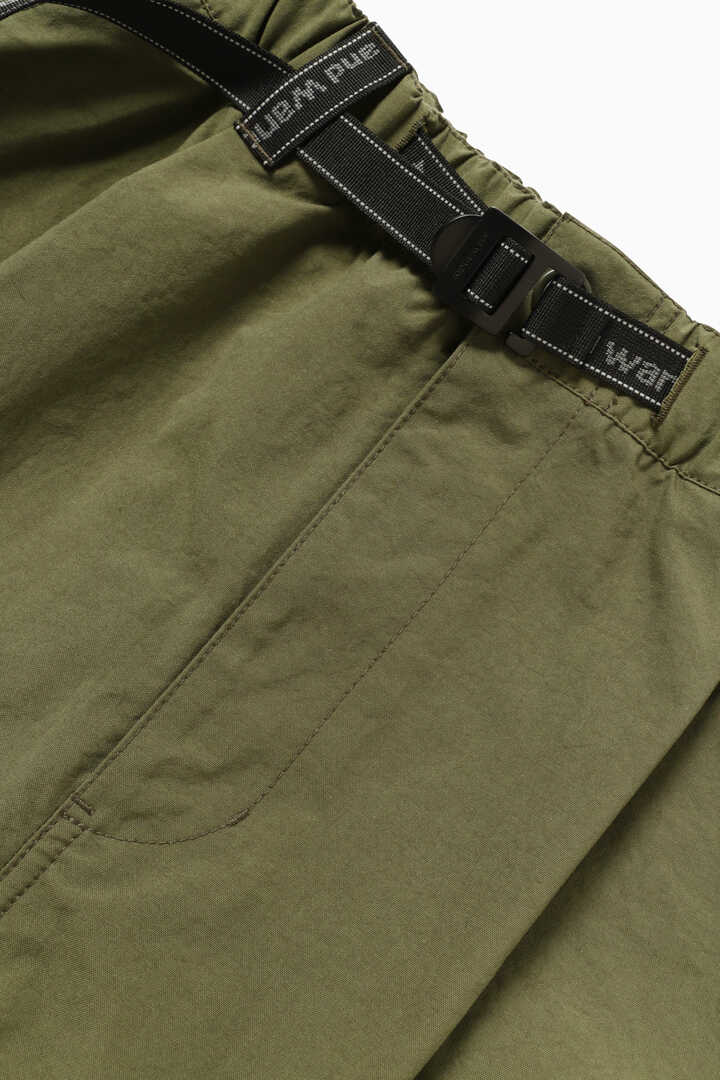 nylon chino tuck tapered pants