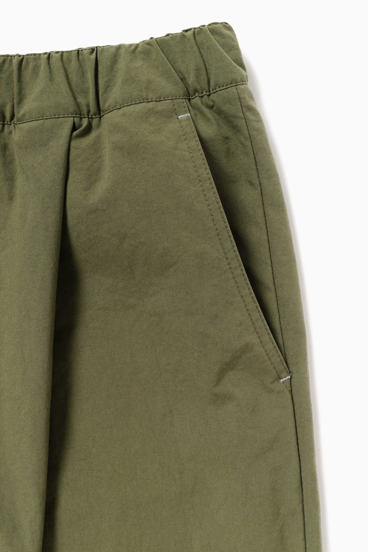 nylon chino tuck tapered pants