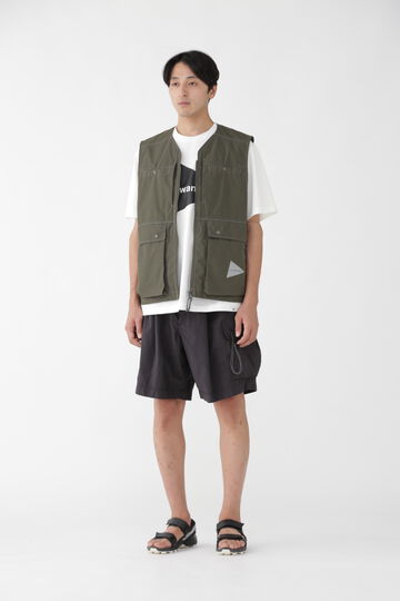 oversized cargo short pants