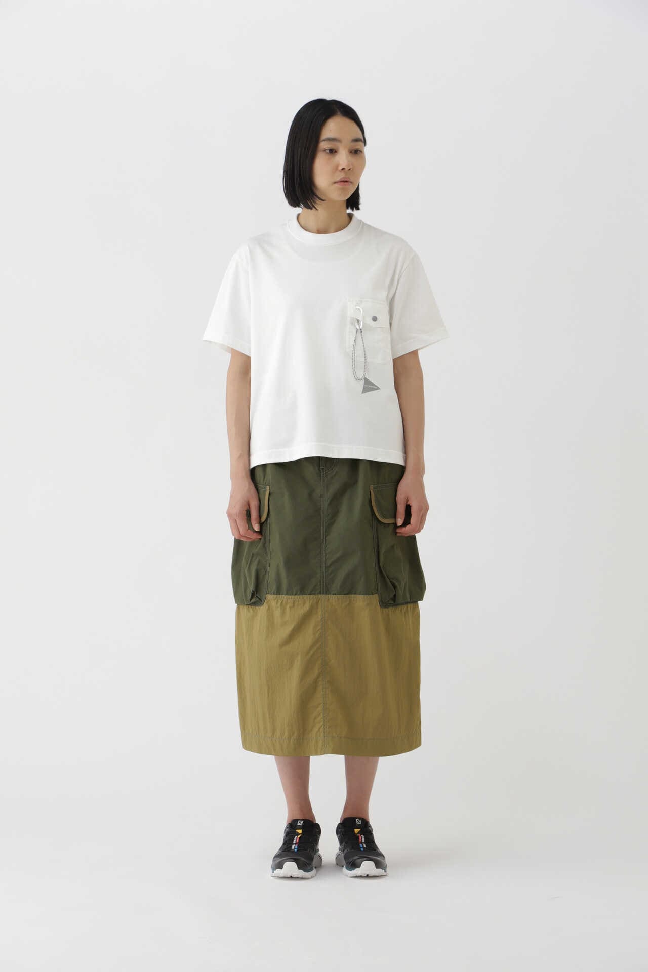 CORDURA rip mix skirt (W)