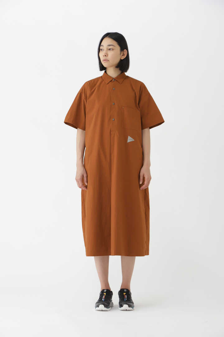 UV cut stretch SS dress (W)