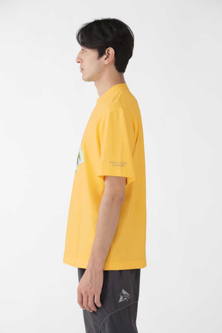 MAISON KITSUNÉ × and wander DRY COTTON T TRIANGLE