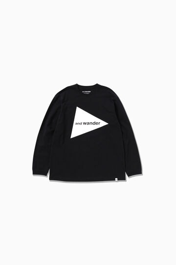 and wander big logo long sleeve T