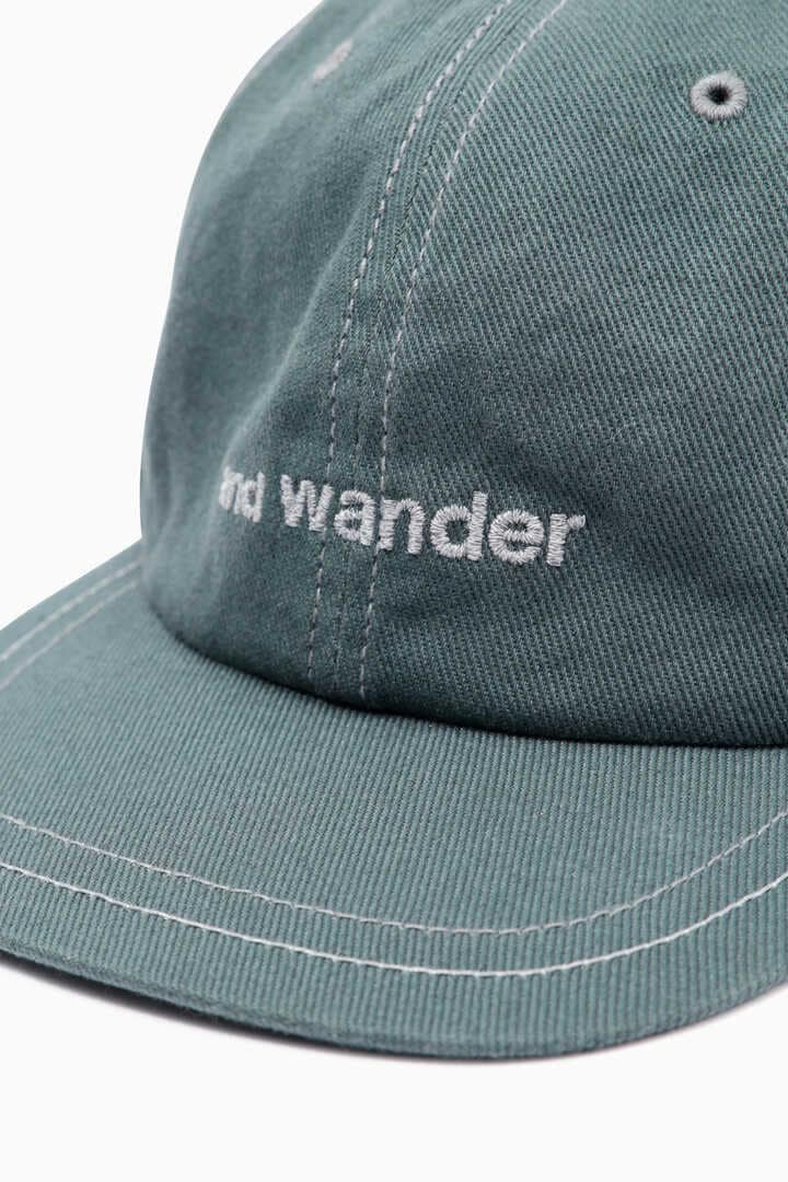 キャップand wander/アンドワンダー cotton twill cap キャップ