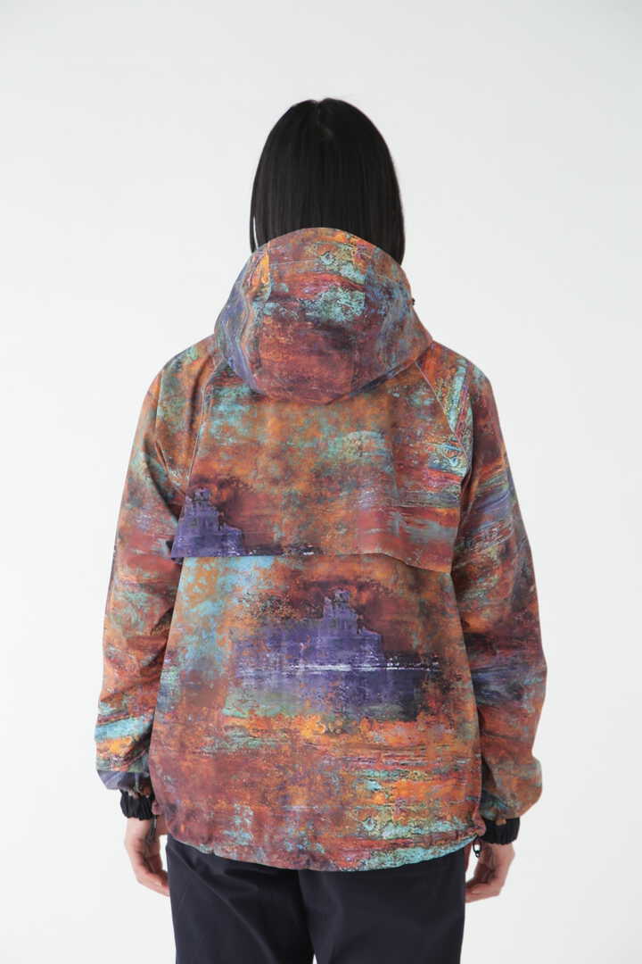 PERTEX printed rain jacket