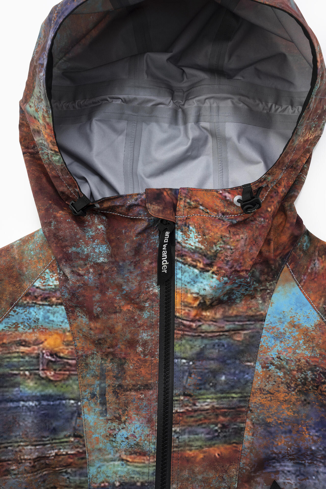 PERTEX printed rain jacket