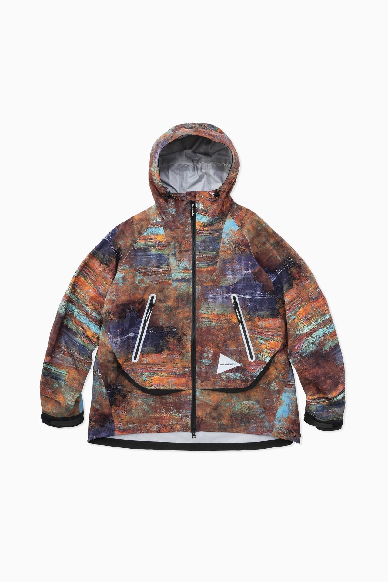 PERTEX printed rain jacket