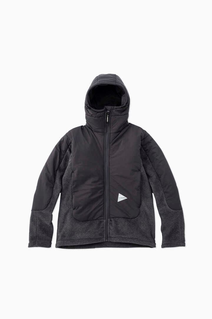 and wander - top fleece jacket 2 S ネイビー別布NYLON100%PE