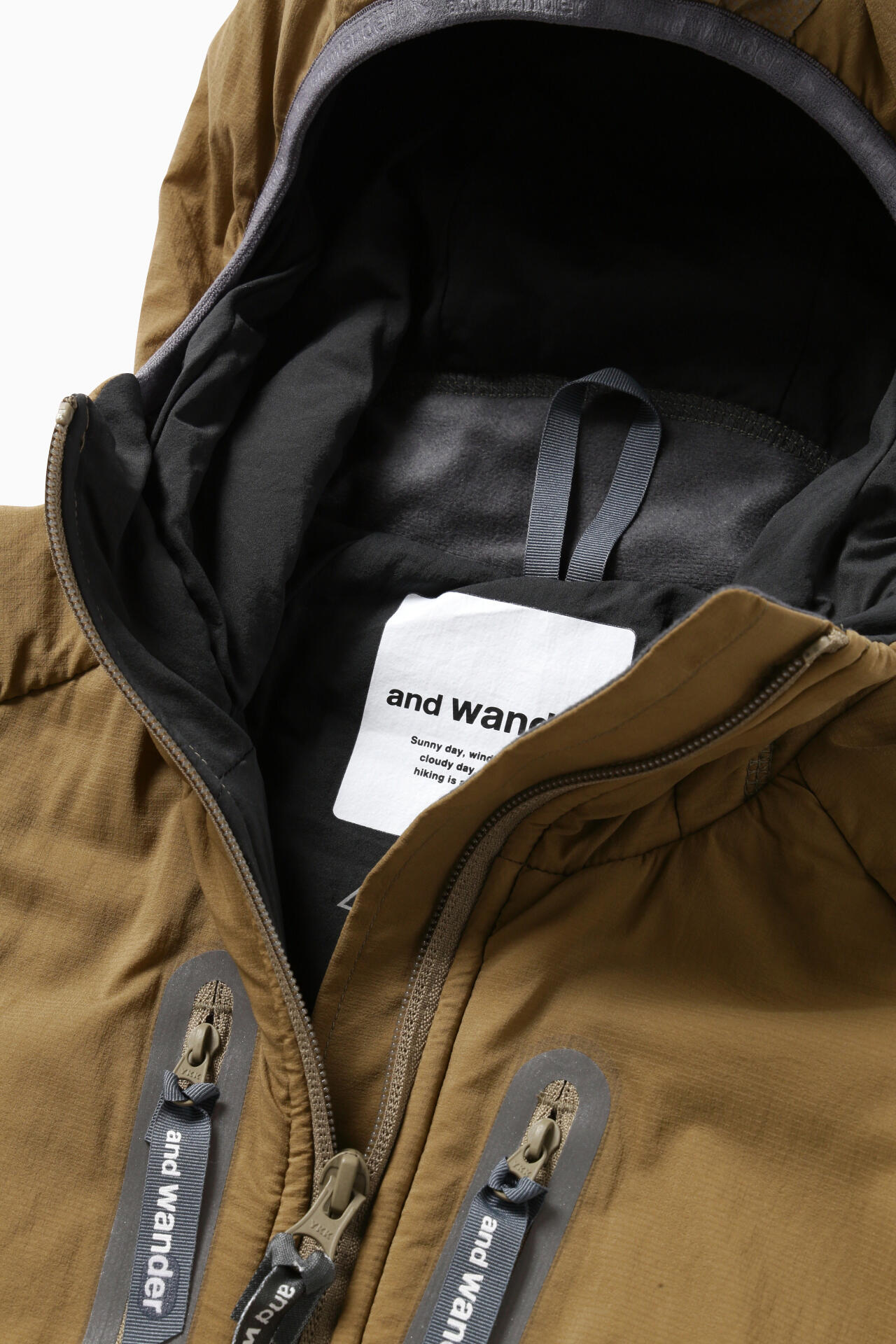 alpha AIR hoodie | outerwear | and wander ONLINE STORE