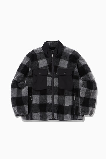 【先行予約 10月下旬入荷予定】check boa jacket