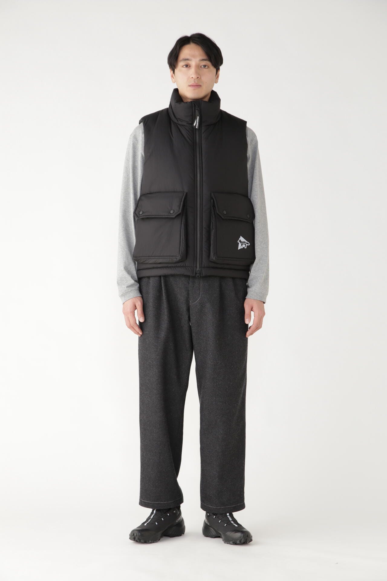 MAISON KITSUNÉ × and wander insulation vest | outerwear | and 