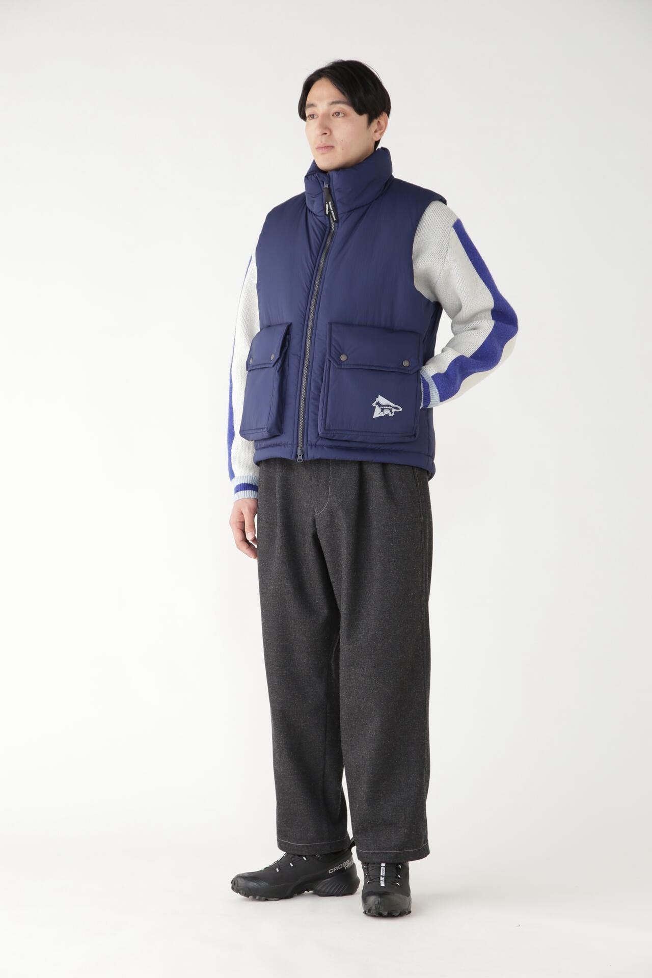 MAISON KITSUNÉ × and wander insulation vest | outerwear | and 