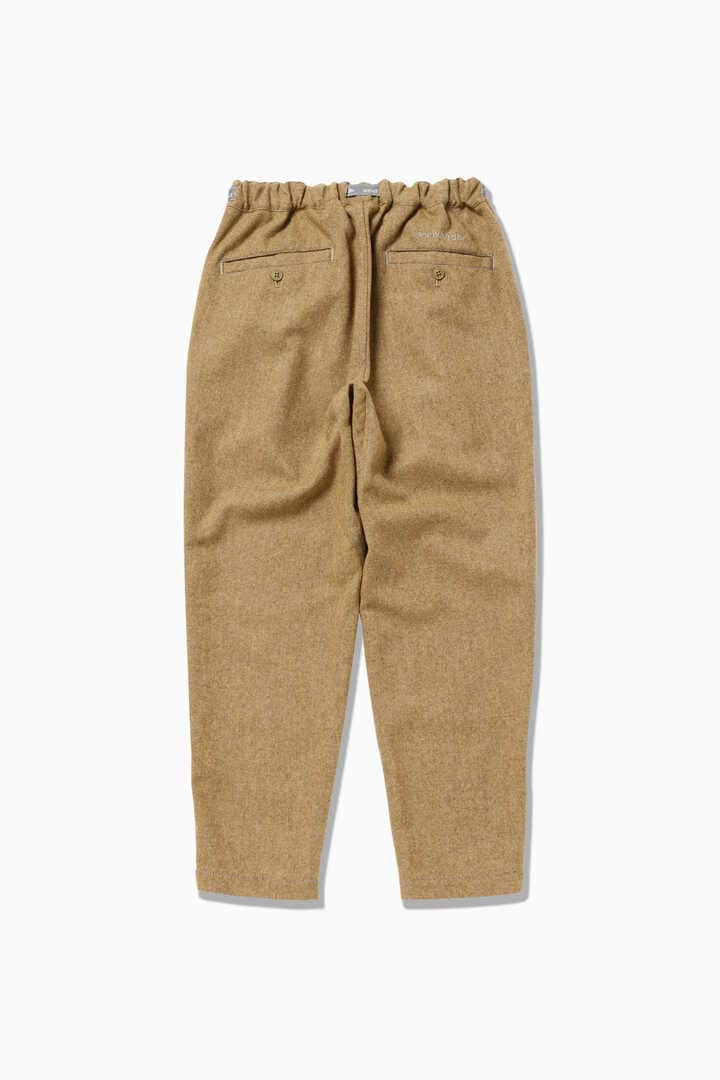 REWOOL tweed tapered pants