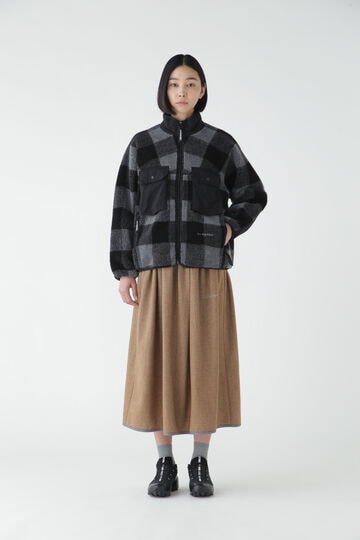 REWOOL tweed skirt