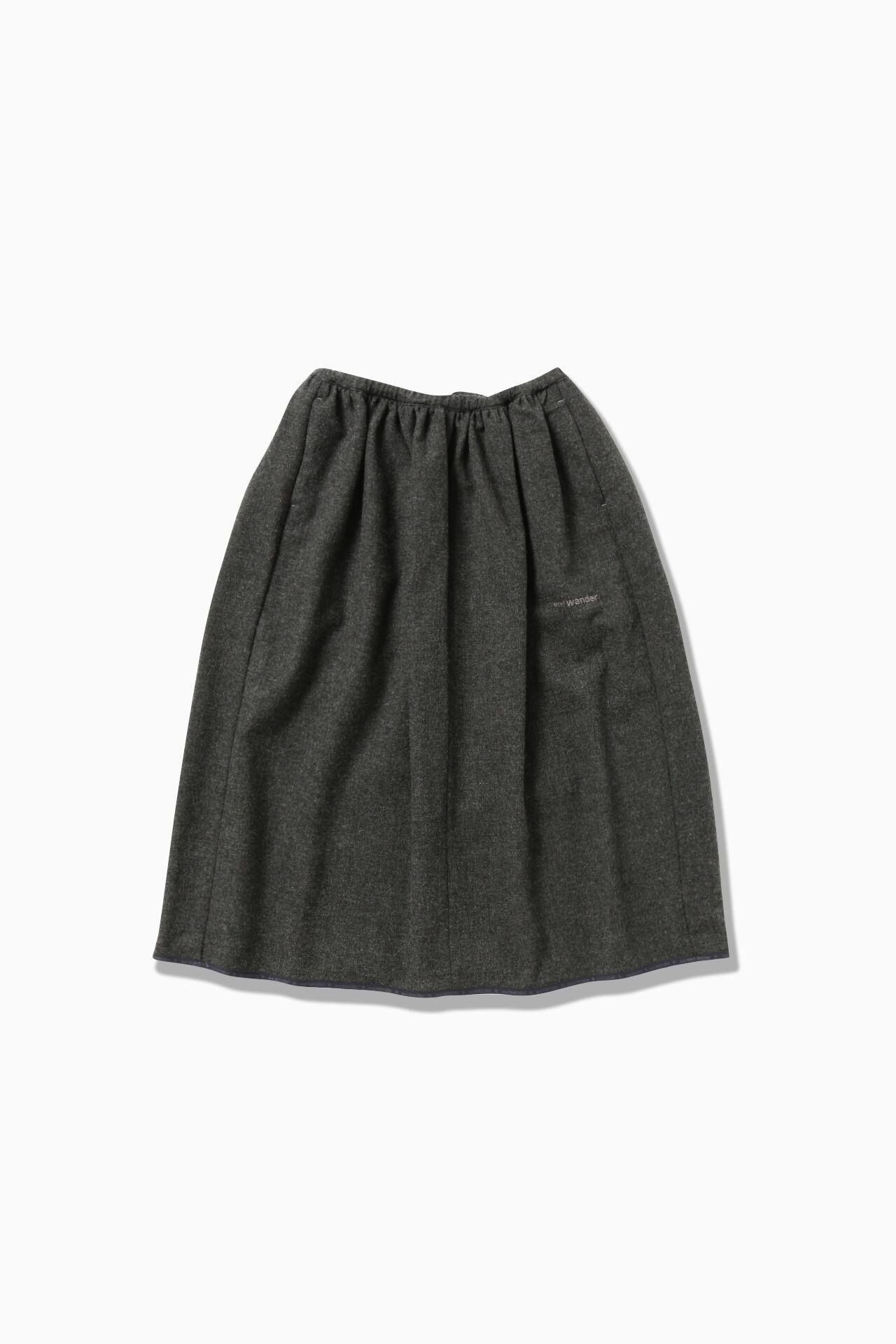 REWOOL tweed skirt