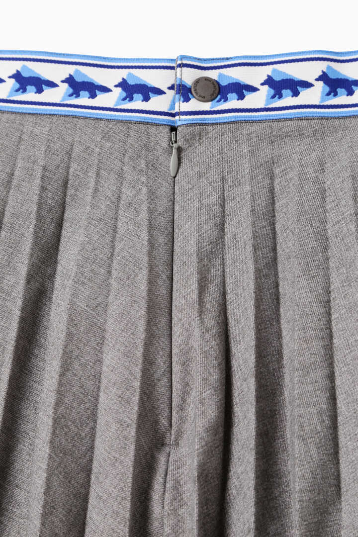  MAISON KITSUNÉ × and wander pleated skirt