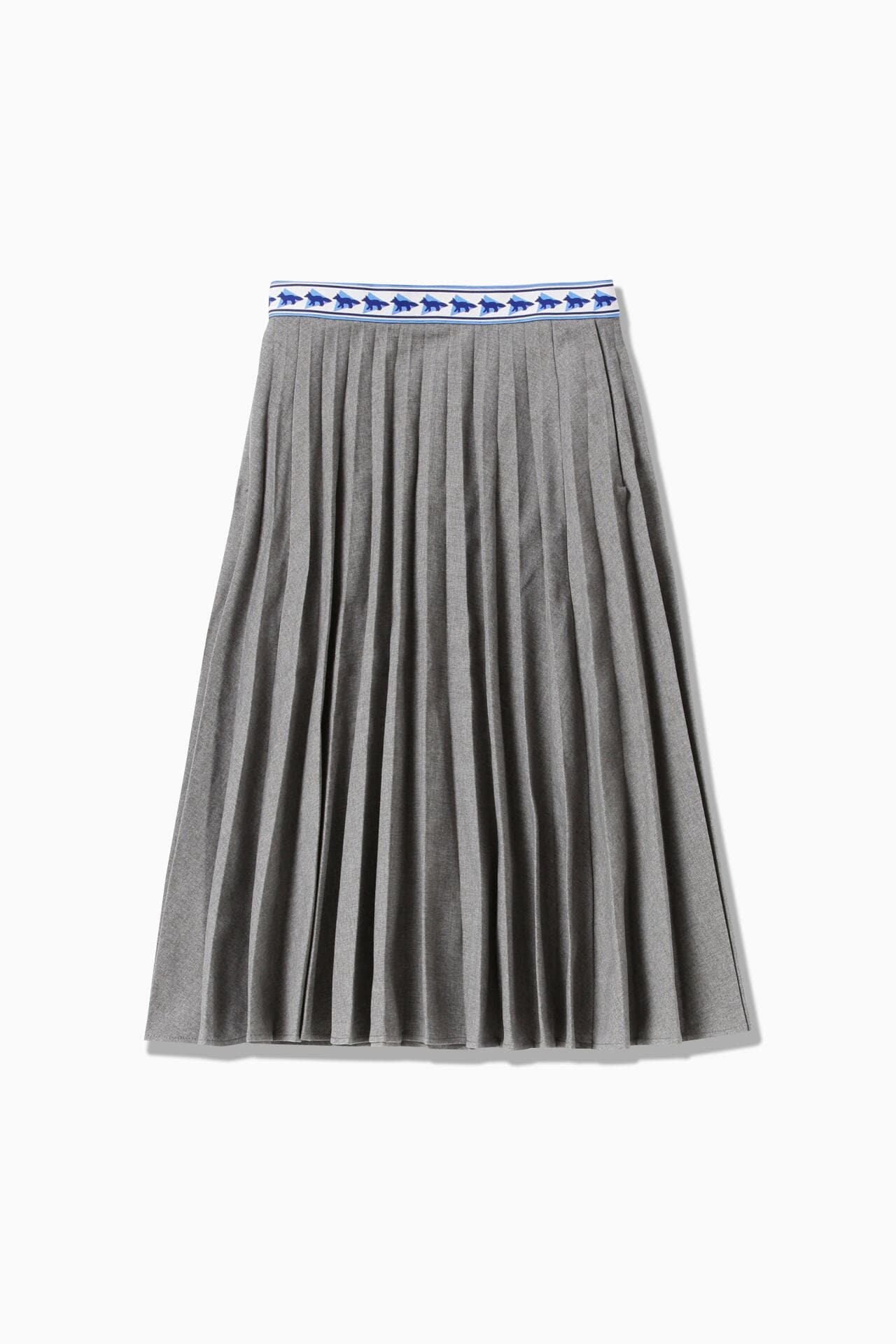  MAISON KITSUNÉ × and wander pleated skirt