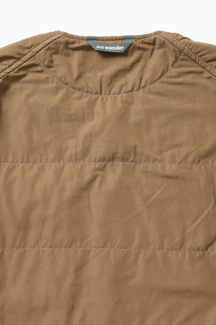 T/C alpha collarless shirt jacket | shirts | and wander ONLINE STORE 