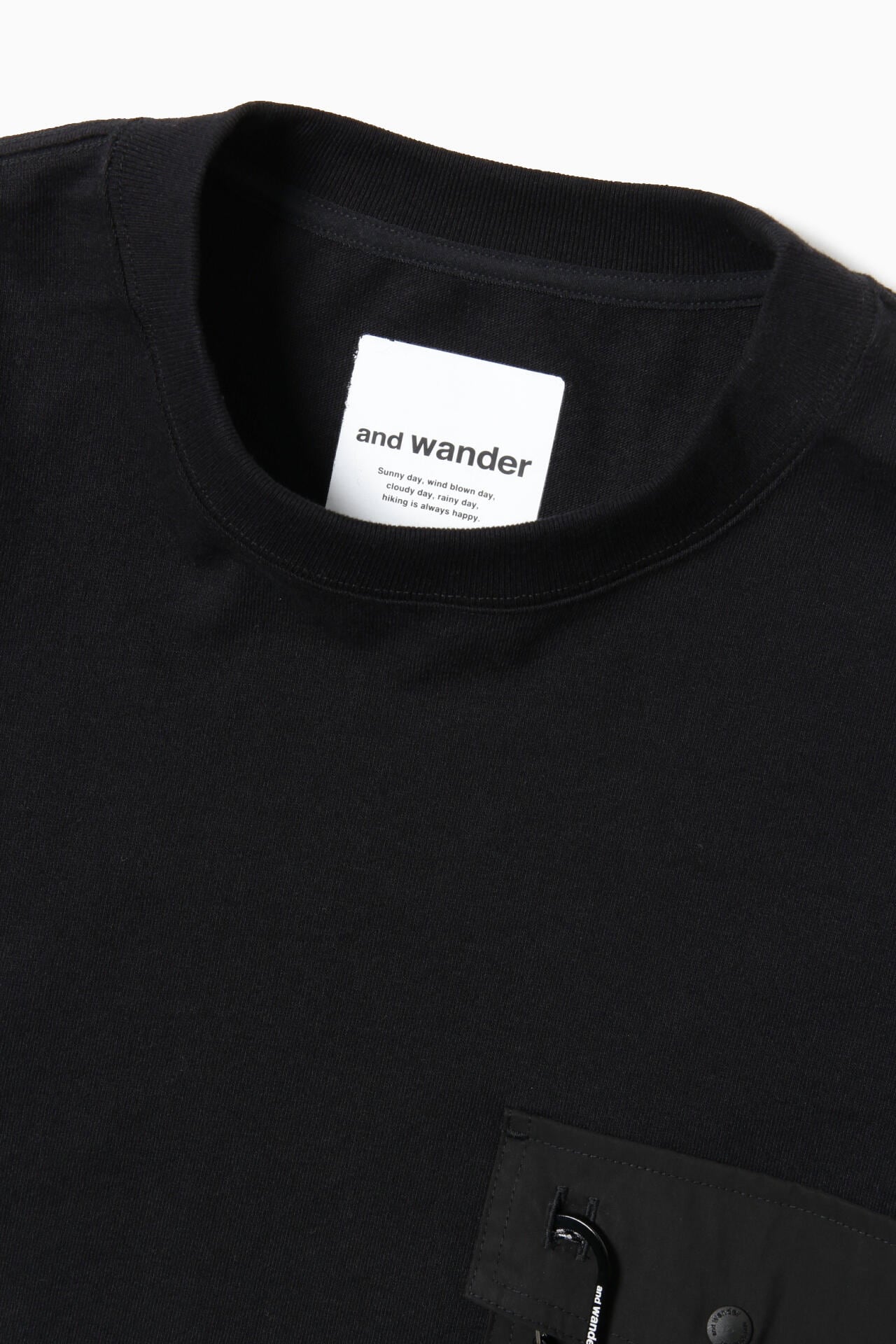 heavy cotton pocket HS T | cut_knit | and wander ONLINE STORE