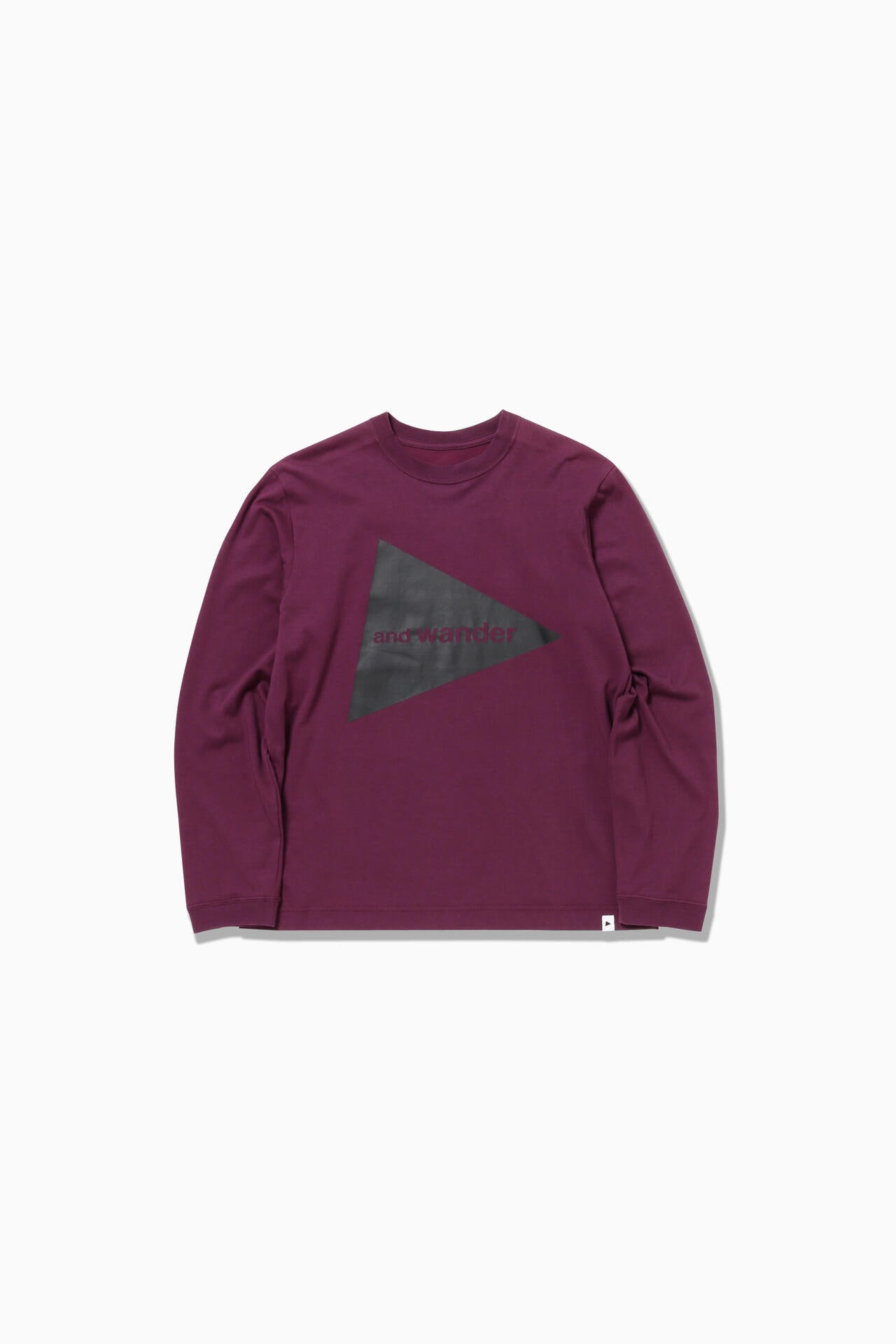 and wander logo LS T | cut_knit | and wander ONLINE STORE