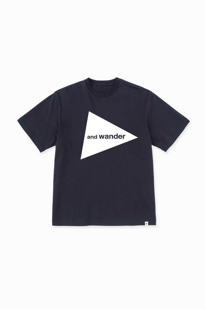 and wander logo SS T | cut_knit | and wander ONLINE STORE