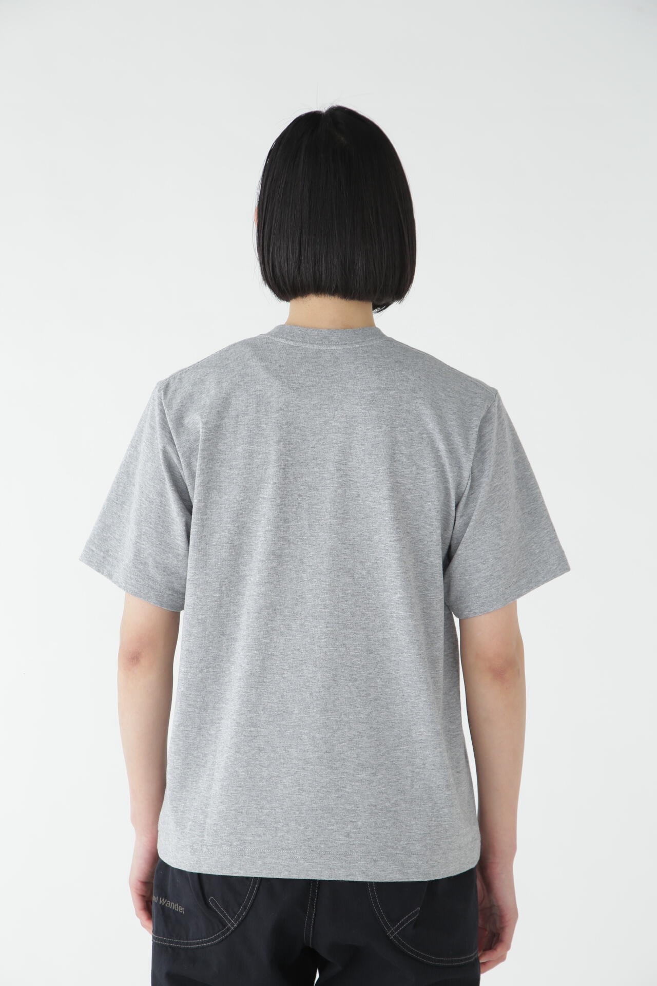 and wander logo SS T | cut_knit | and wander ONLINE STORE