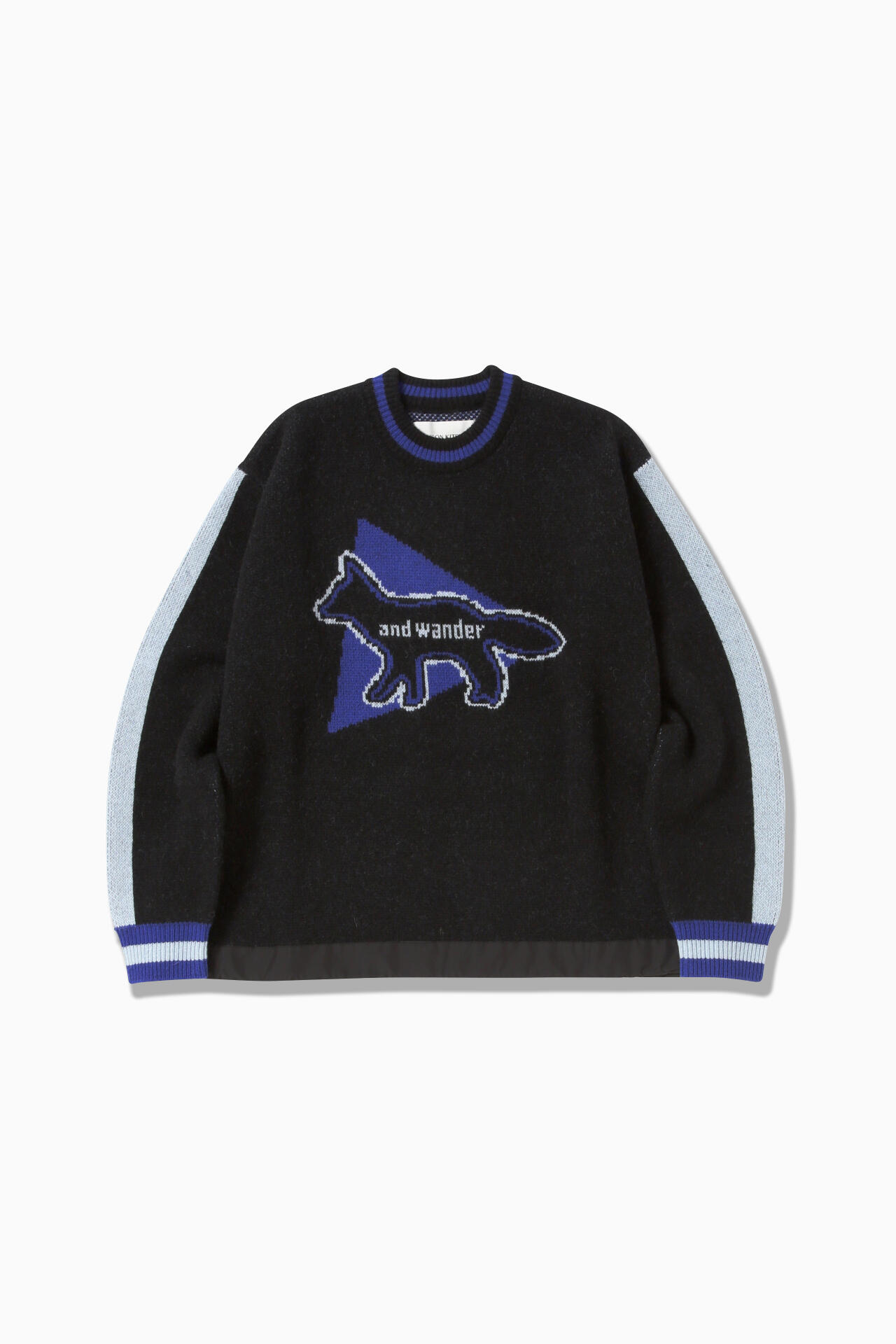 MAISON KITSUNÉ × and wander knit pullover | cut_knit | and wander ...