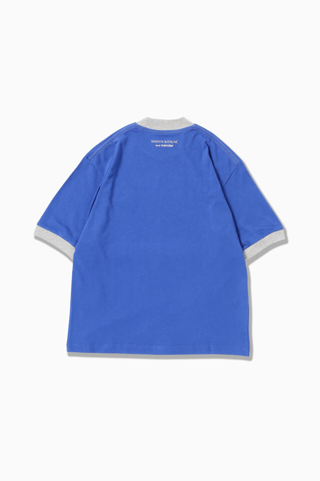 MAISON KITSUNÉ × and wander RINGER cotton T