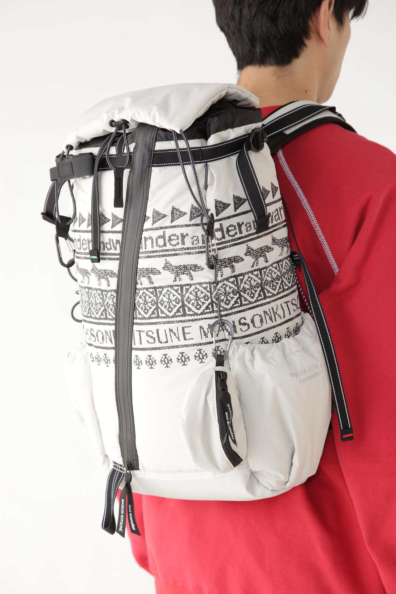 MAISON KITSUNÉ × and wander 30L backpack