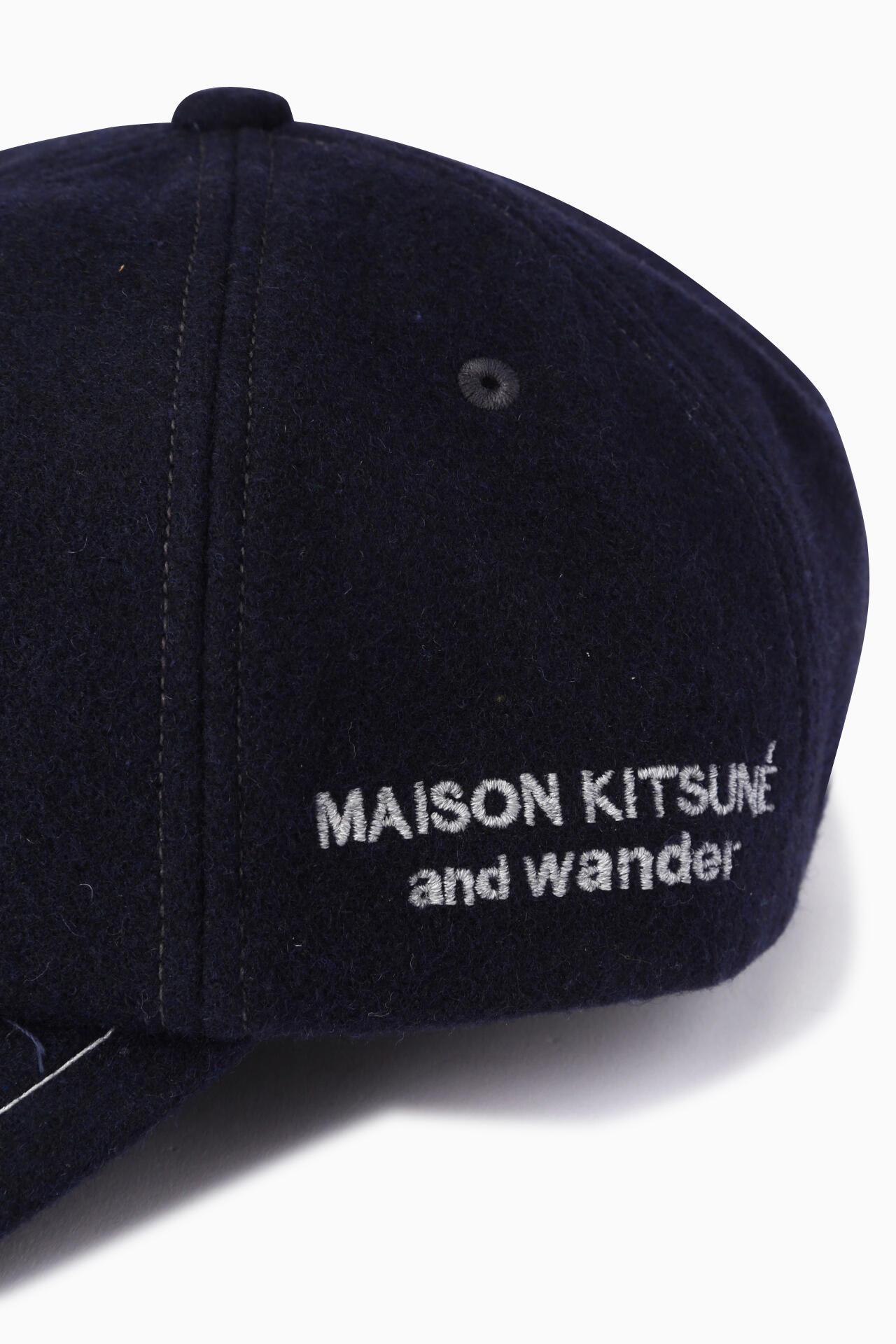 MAISON KITSUNÉ × and wander wool cap | hats_caps | and wander 