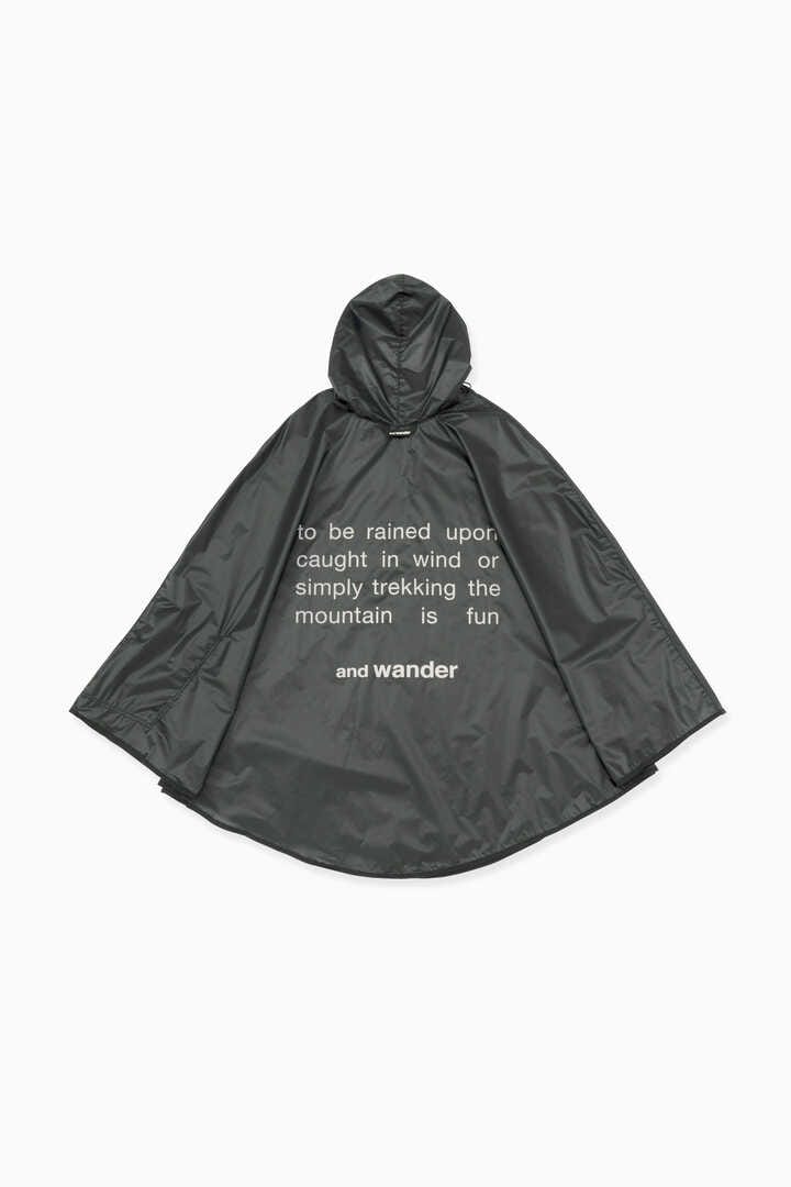 sil poncho | outerwear | and wander ONLINE STORE