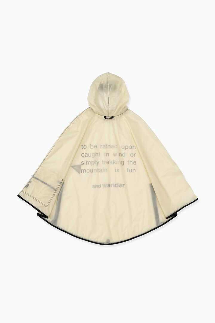 sil poncho | outerwear | and wander ONLINE STORE