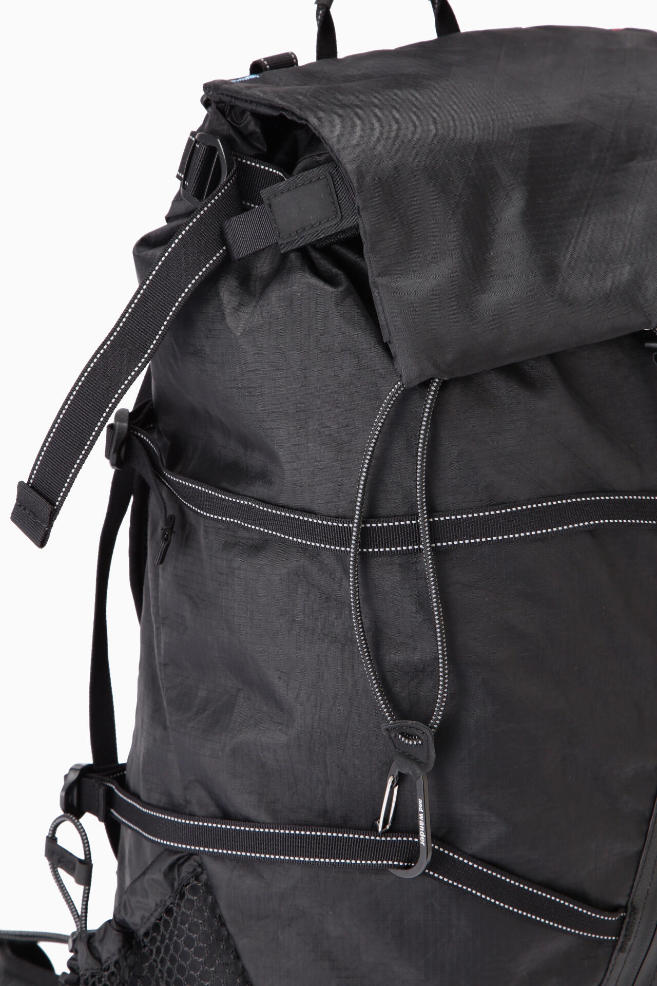 アンドワンダー【新品未使用】アンドワンダー　ECOPAK 40L backpack 黒　防水