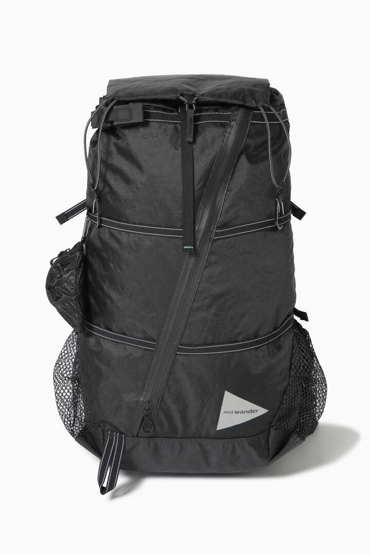 新品未使用】アンドワンダー ECOPAK 40L backpack 黒 防水-