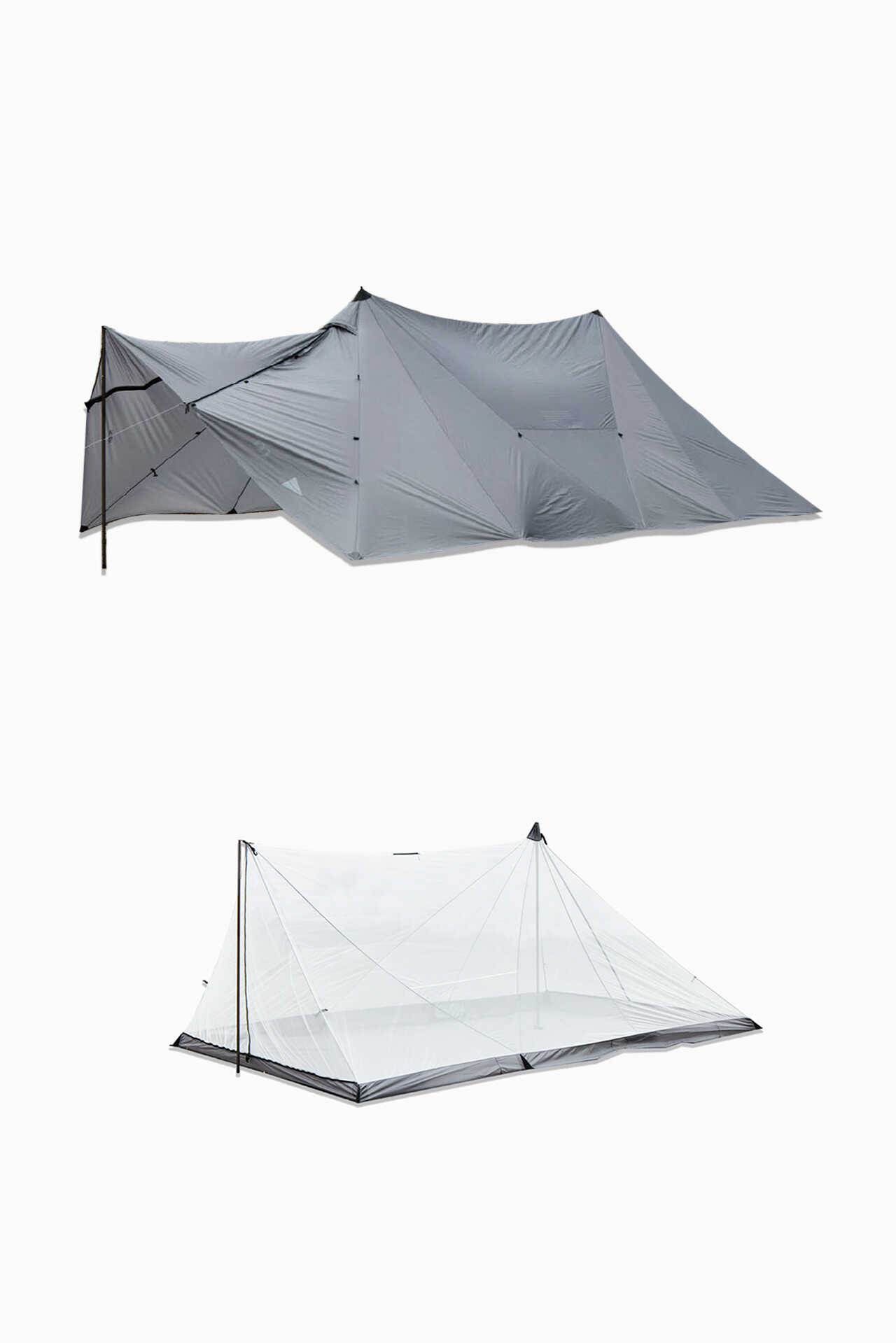 muraco × and wander HERON 2POLE TENT SHELTER SET