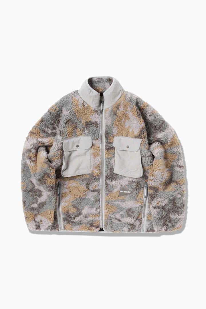 jacquard boa jacket | outerwear | and wander ONLINE STORE