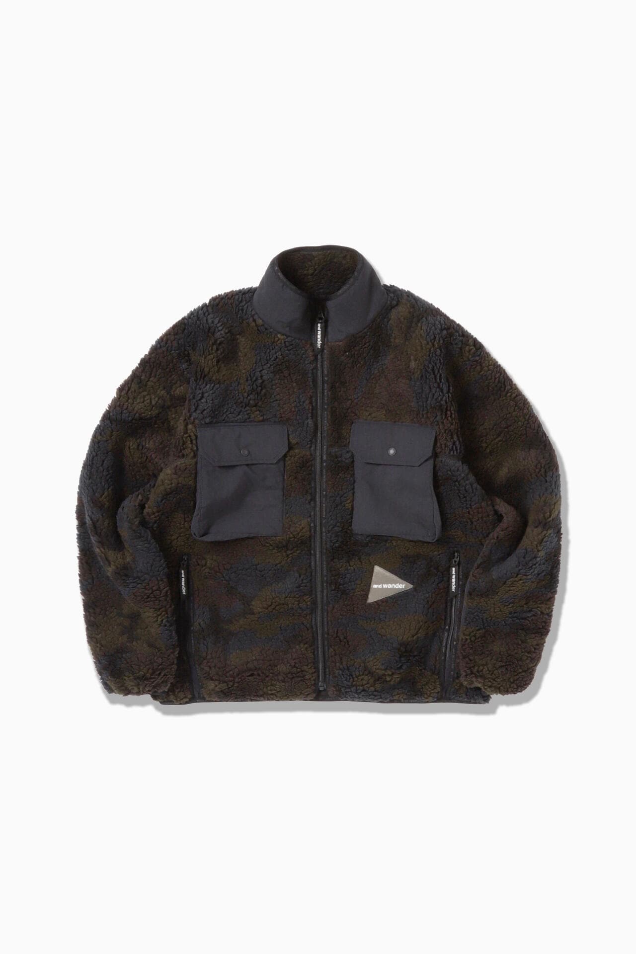 jacquard boa jacket