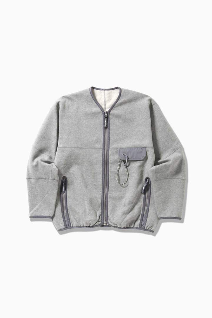 sweat cardigan | cut_knit | and wander ONLINE STORE