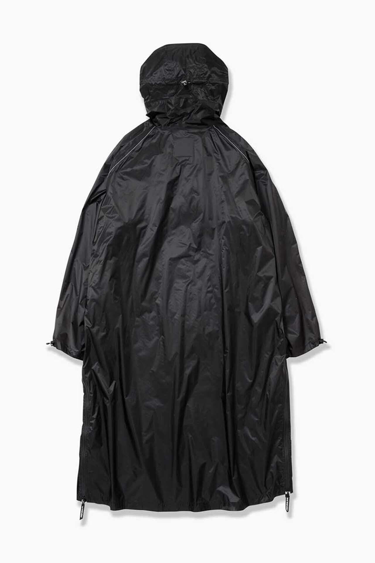 fly rain long coat